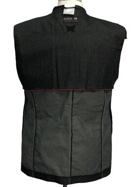 Basler BB Jeans Blazer Womens 40 Black Denim Embroidered Butterfly Jacket